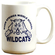 15oz Personalized Coffee Mug Special. Custom print your logo on this mug for $1.60 each. Click Here to get more info or Buy!!!