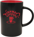 33376-14 oz. Midnight Cafe Collection with Red Interior