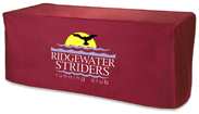 Printed Table Cover 3 Colors On 6' Long Tablecloth