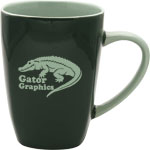 13779-17 oz. Green Quadro with Lt. Green Interior