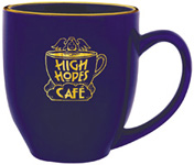 174-14 oz. Solid Midnight Blue Bistro Mug