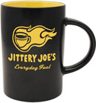 33383-14 oz. Midnight Cafe Collection w/Yellow Interior