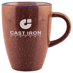 4920-13 oz. Light Brown Speckled Taza Mug