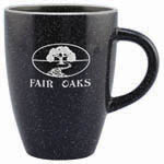 4927-13 oz. Black Speckled Taza Mug