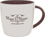 59048-13 oz. Brown Duo-Tone Festival Collection Mug