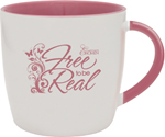 59074-13 oz. Pink Duo-Tone Mug
