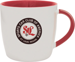59076-13 oz. Red Duo-Tone Mug