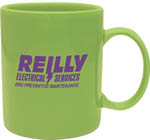 704-11 oz. Lime Green Hampton Mug
