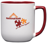 8775-17 oz. Maroon Duo-Tone Noble Mug