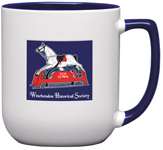 8784-17 oz. Blue Duo Tone Noble Mug