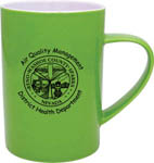 928-15 oz. Lime Green Duo-Tone Lightweight Mug
