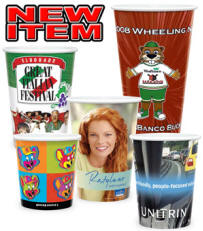 printed cups, cup printing, custom printed cups, printed stadium cups, printed beer cups, printed coffee cups, full color printing