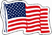Waving Flag Decals
