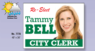 Large Campaign Signs